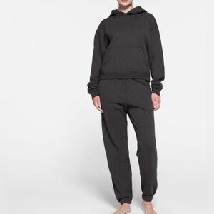 SKIMS 3 PIECE SET: MODAL FRENCH TERRY HOODIE, JOGGERS AND ZIP UP| SIZE M| ASH